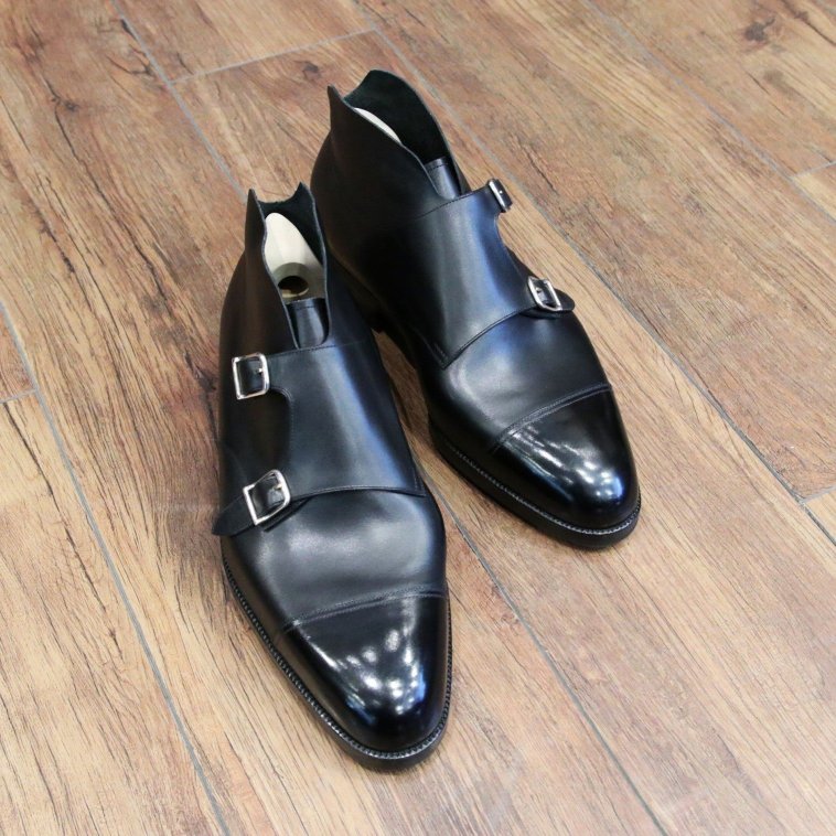 BESPOKE SHOES by YUKI SHIRAHAMA BOTTIER
Double monk strap boots