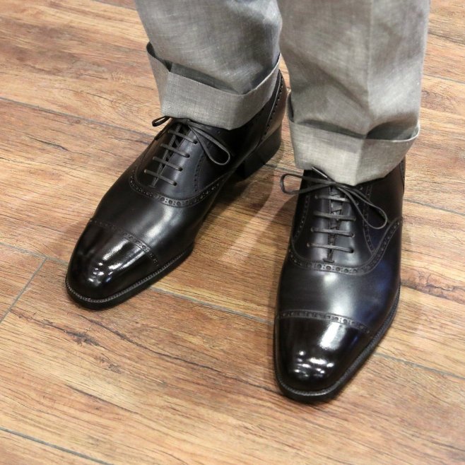 BESPOKE SHOES by YUKI SHIRAHAMA BOTTIER
Quarter brogue