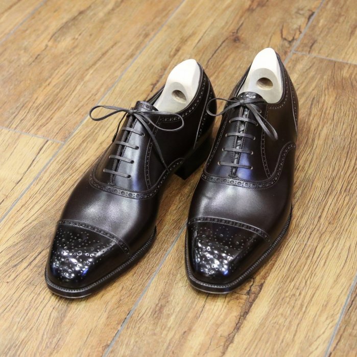 BESPOKE SHOES by YUKI SHIRAHAMA BOTTIER
Semi brogue