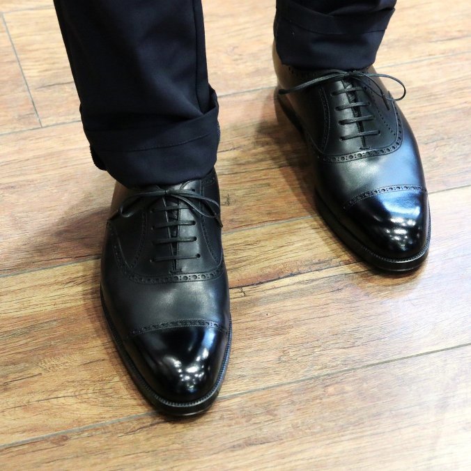 BESPOKE SHOES by YUKI SHIRAHAMA BOTTIER
Quarter brogue