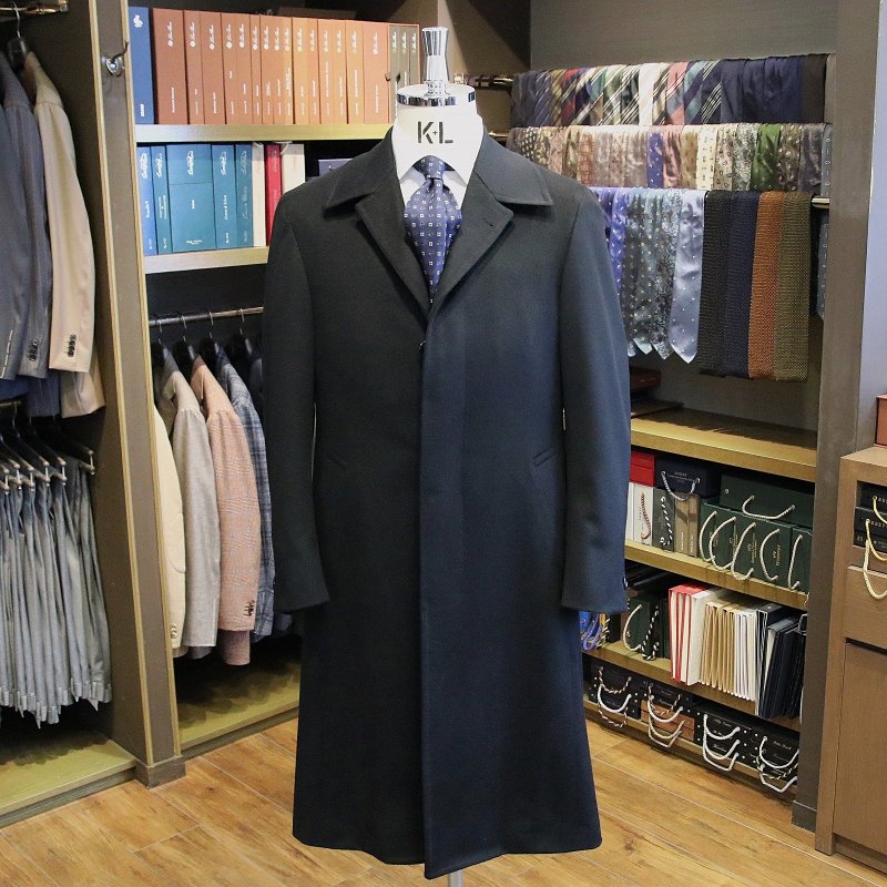 MODEL：BAL COLLAR COAT
FABRIC：Cloth Ermenegildo Zegna 100％CASHMERE