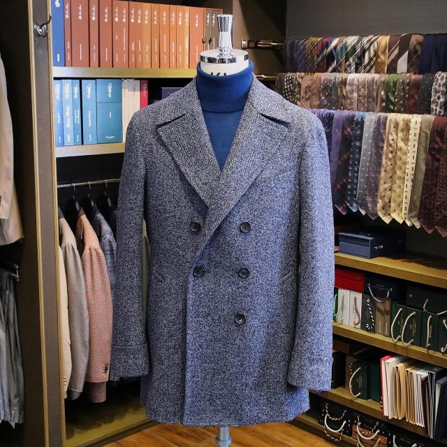 MODEL：PEA COAT（GIACCONE）
FABRIC：Cloth Ermenegildo Zegna 