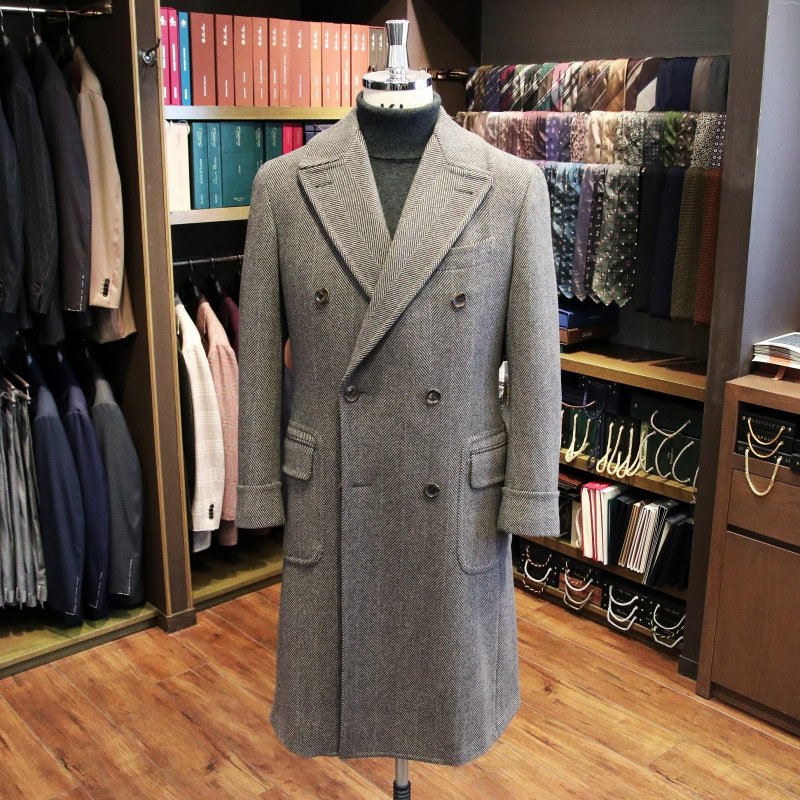 MODEL：POLO COAT
FABRIC：DRAPERS 100％WOOL