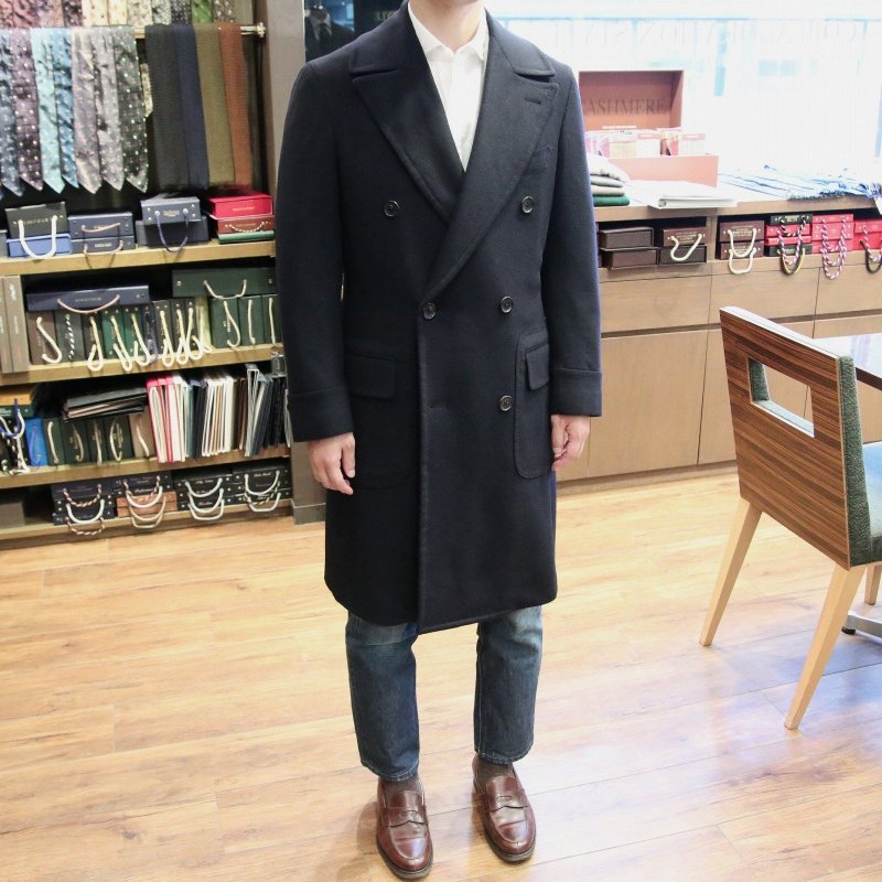 MODEL：POLO COAT
FABRIC：COLOMBO 100％WOOL