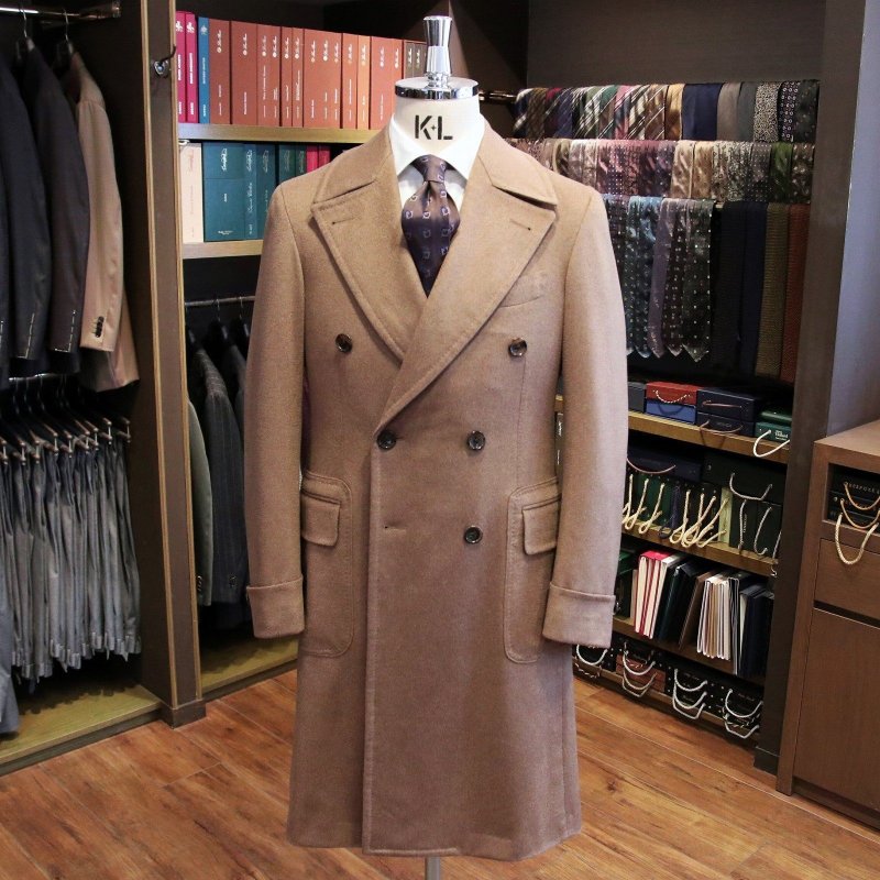 MODEL：POLO COAT
FABRIC：COLOMBO 100％CASHMERE