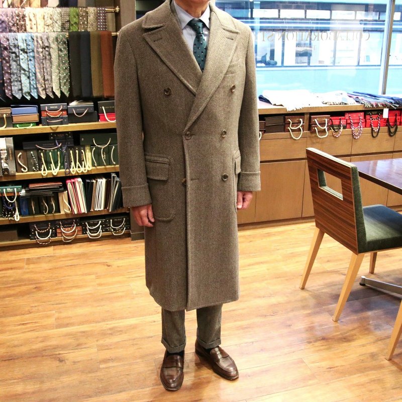 MODEL：POLO COAT
FABRIC：DRAPERS 100％WOOL